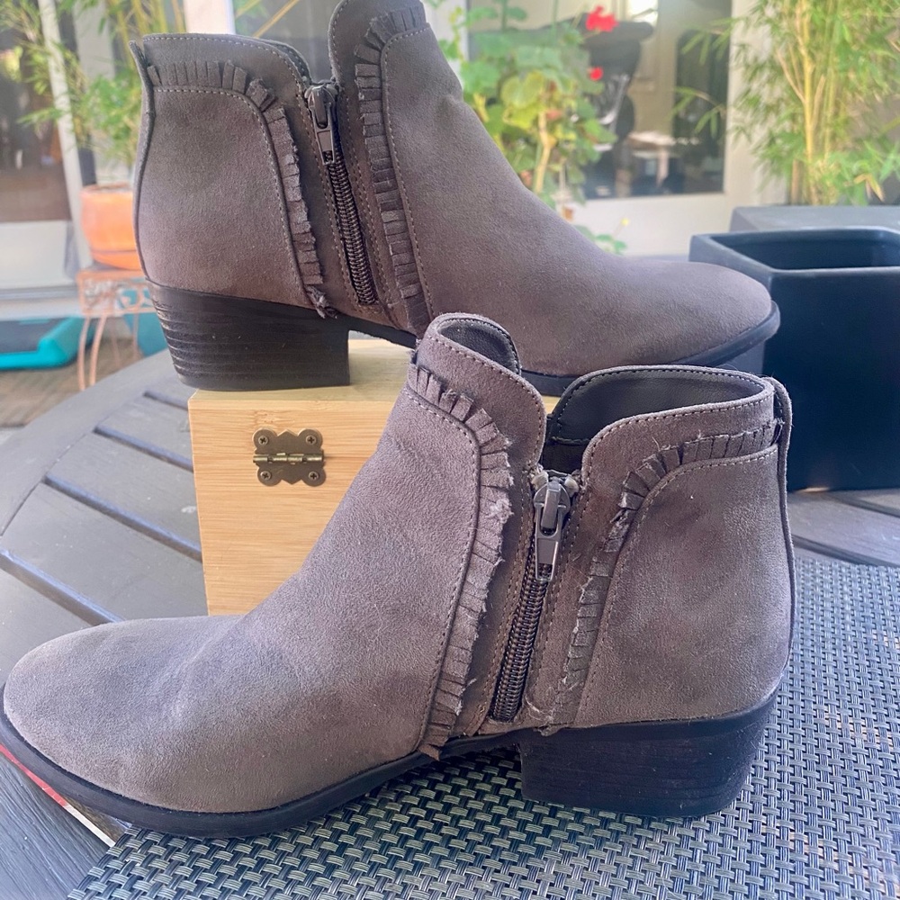 MIA Gray Ankle Boots for Women size 8
